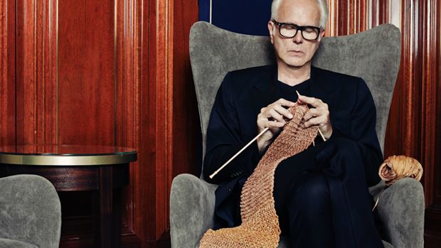 Harald Schmidt strickt Harald Schmidt