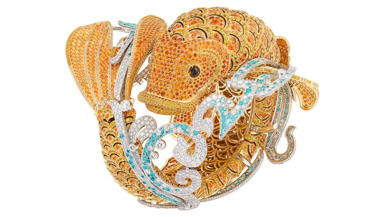 Van-Cleef-and-Arpels-Carpe-Koï, Damenuhr Van-Cleef-and-Arpels-Carpe-Koï