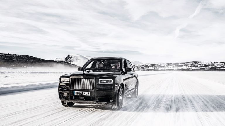 Luxus im Eis: Der Rolls Royce Black Badge auf dem Norwegen Roundtrip. Rolls Royce Black Badge