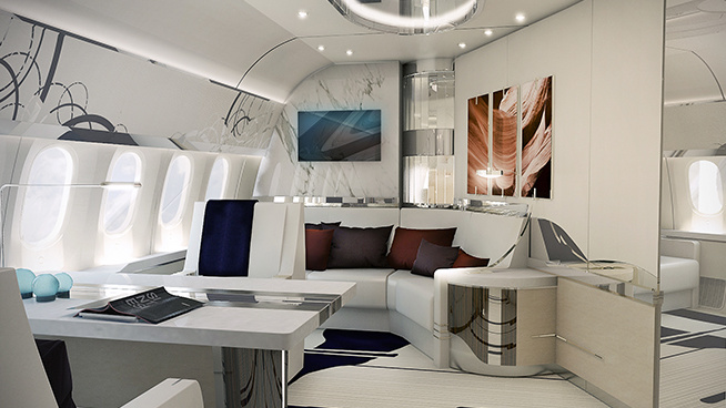VIP-Master Suite des Dreamliner 787-9 