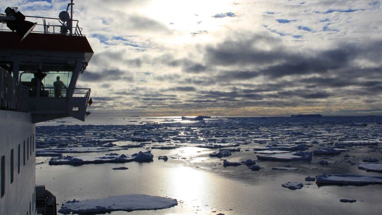 Einzigartige Wrack-Expedition im Eis des 2,8 Millionen Quadratkilometer weiten Weddellmeeres Wrack-Expedition