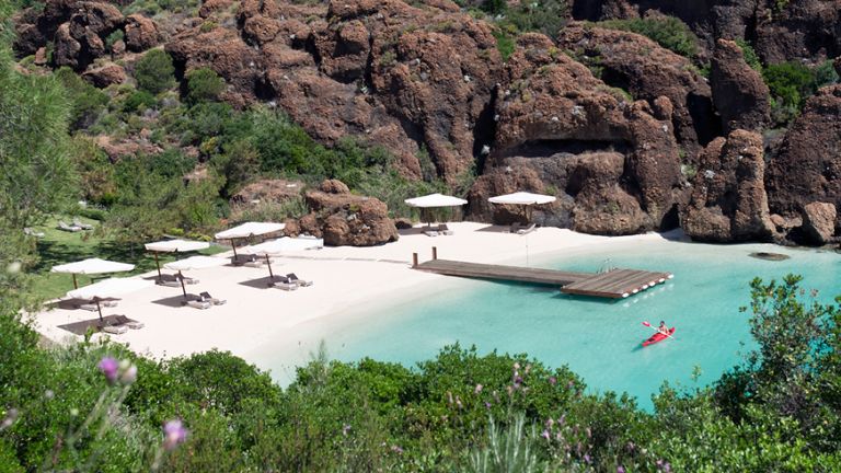 Strandzugang des D-Hotel Maris
 D-Hotel-Maris