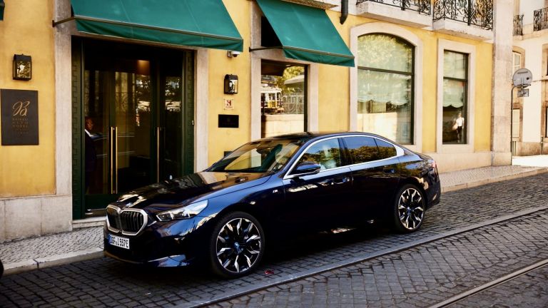 BMW i5 in Lissabon BMW i5 in Lissabon